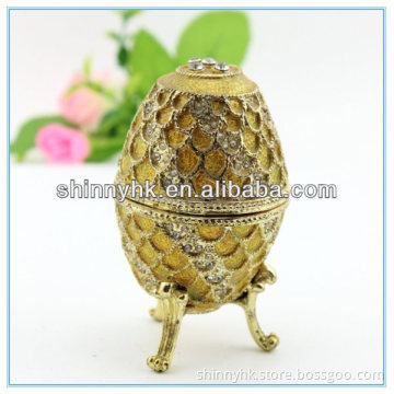 Enamel Handmade Promotional Egg Shape Easter Bunny Gift